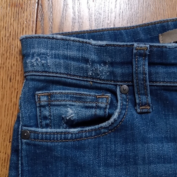 JOE'S JEANS Womens DENIM 25 Pants Used Preowned Distressed 26 x 31.5 - Picture 3 of 11